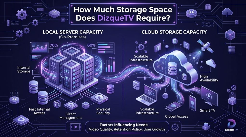 How Much Storage Space Does DizqueTV Require