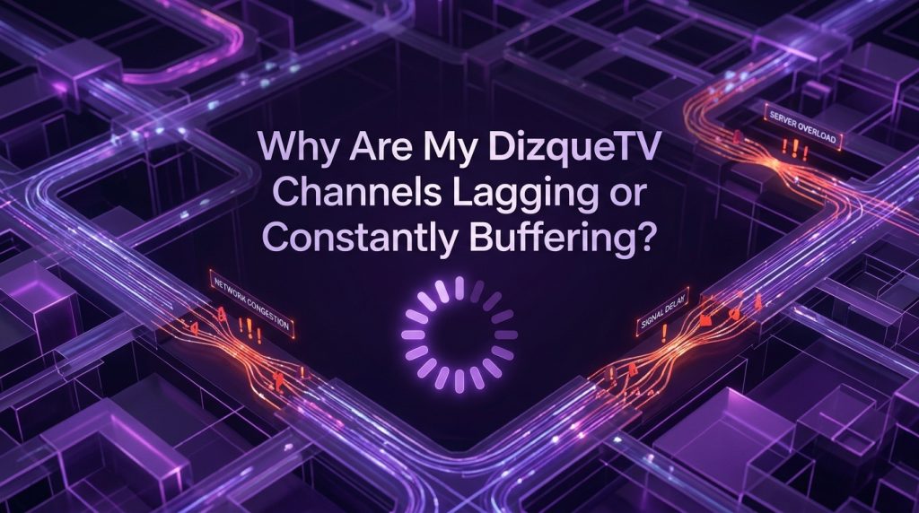 Why Are My DizqueTV Channels Lagging or Constantly Buffering